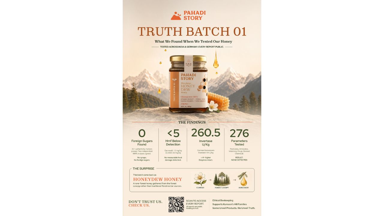 Pahadi Story launches TheTruthCampaign for honey debut