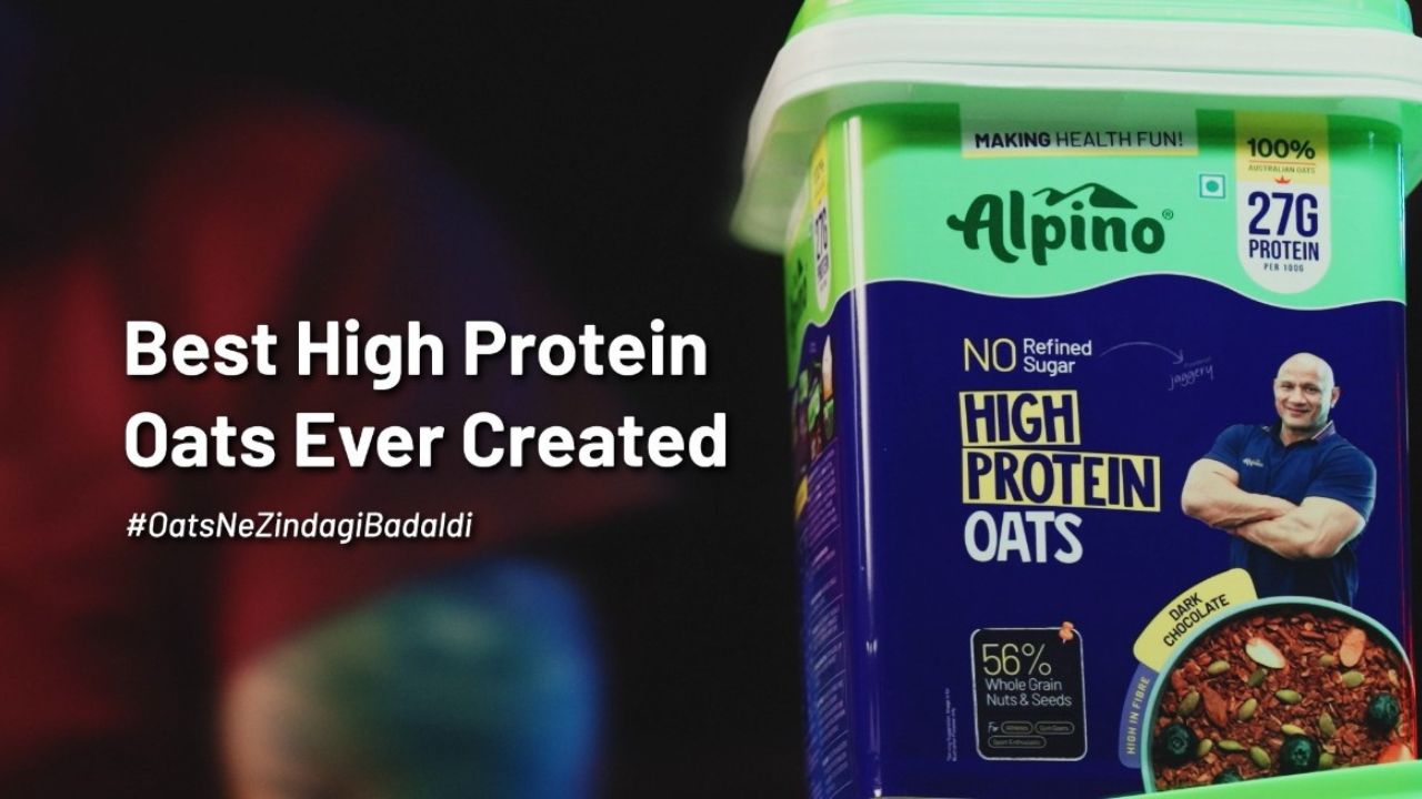 Alpino launches protein oats campaign with Khali