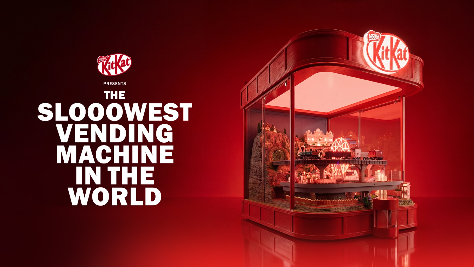 KitKat's 'The Slooowest Vending Machine in the World'