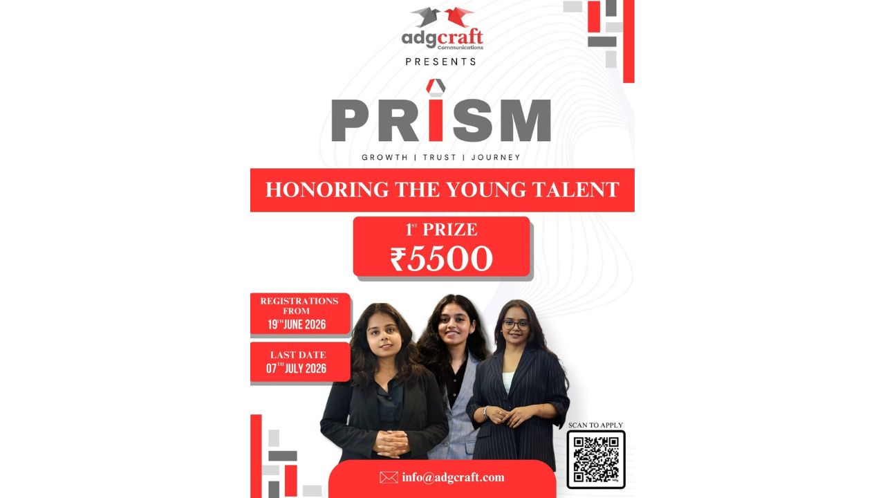 Adgcraft launches PRISM 2026 talent competition